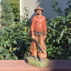 Michael Garman Scout Cowboy Western‎ & Early American Sculpture Figurine…